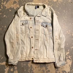 H&M Divided Denim Jacket - Large